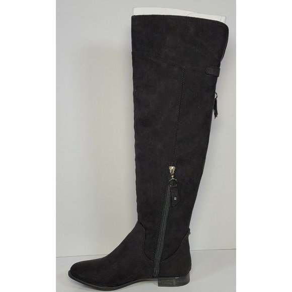 PRIMADONNA COLLECTION WOMAN'S EURO SIZE 35 BOOT BLACK MICROFIBER NEW 26901 MI - Picture 3 of 10